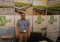 Bertho Meers of Mereg Automation in horticulture.
