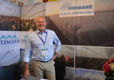 Peter Wicke of Vermako Plastic Greenhouses.