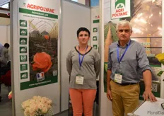 Nelly Ndoubade and Andre Martin of Agripolyane.