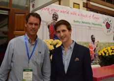 Jos van der Venne of Sian Roses and Jakob Muhr Of APH roses.