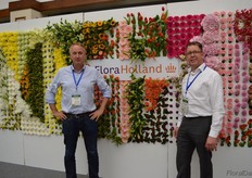 Matthieu ter Haar and Andre van den Ouden of FloraHolland.