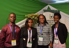 Herbert Oyaro of Horticulture Crops Directorate, Margaret Muchani of Leekem Holdings, Anne Gikonyo of HDC and Donna Achieng of HDC.