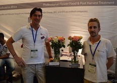 Nick Mac Donald of Vaselife International and Antonio Menezes of Vaselife Africa.