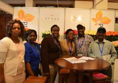 The team of Zena Roses Kenya and the team of Preesman Kenya.