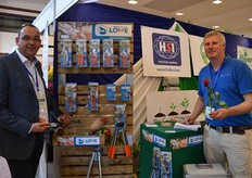 Richard Heemskerk of Hortus Supplies International and Rainer Kibbel of Original LÖWE.