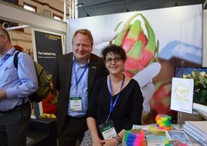 Ivo Seehann and Concepcion Olmedo Ballesteros of Lufthansa Cargo.