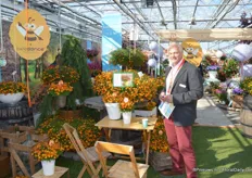 Jeroen Egtberts, managing director at Moerheim New Plants, told us about Beedance, a new potted plants line that the company release recently