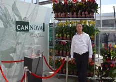 At Takii Seed we talked to Jeroen Jongerius, here standing with the Cannova, a novelty with which the breeder won the Fleuro Select Award for best market entry