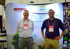 Brad Shipman of SATO America and Kevin Brennan of United Label & Sales.