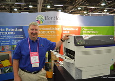 Todd Davis of Horticultural Marketing & Printing.