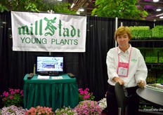 Susie Hines of Millstadt Greenhouses.