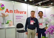 Kasper Rietvelt and Mattijs Bodegom of Anthura.