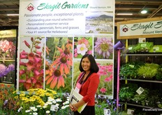 Lomie Hanna-Whitwer of Skagit Gardens.