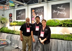 Danny Melville, Michal De Berti and Jan Holland of Mast Young Plants.