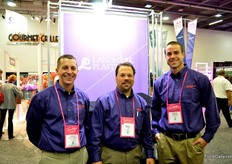 Nathan Williams, Joseph Donley and Josh of Landmark Plastic.