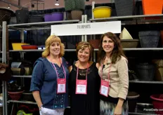 Terri Blagojevic, Stephanie Skinner and Colleen Piazza of TVI Imports.