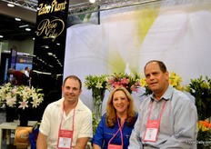 Tony Garland and Susan Rudmose of Multi Packaging Solution and Ko Klaver of Zabo Plant.