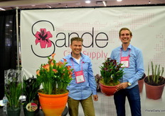 Guido Veeken and Johan Roelandt of Sande Calla Supply.