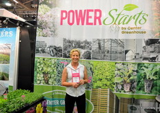 Katrina Lesse of Center Greenhouse.