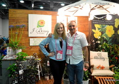 Tamara Felux of J. Berry and Erick Ciraud of DHM.