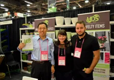Peter Fu, Marielle Frey and Mark Weiss of HDS USA.