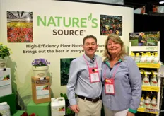 Danny Brooks and Janet Curry of Nature's Source.