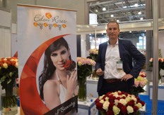 Huib Bruynzeels van Eden Roses. They grow roses in a 18 ha sized greenhouse in Ecuador. The are currently expanding the greenhouse to 19 ha.