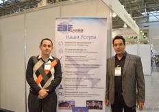 Cesar Arguello and Fernando Brito of EBF Cargo.