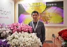 Julio Talero of Flores La Conchita. This Company is part of the Perfection Growers group. Flores la Conchita grows alstroemerias in a 18 ha sized greenhouse and callas in a 21 ha sized greenhouse, roses in a 3 ha sized poly greenhouse and hydrangeas on 1 ha in Colombia.