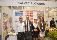 The team of Valvak Flowers. They grow 9 types of flowers and some seasonal flowers in Turkey.