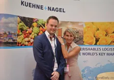 Jeroen Borst and Natasha Solano of Keuhne + Nagel.
