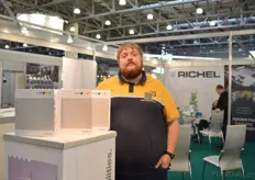 Renat Bikmaev of PCF Greenhouse Technologies. He represents Richel, Svensson and Grodan in Russia.