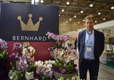 Simon Bernhard of Bernhard Plants, a Dutch grower of orchids.