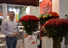 Adrian Moreno of Naranjo roses. They grow about 94 rose varieties in three farms with a total size of 38 ha in the Cotopaxi area in Ecuador.
