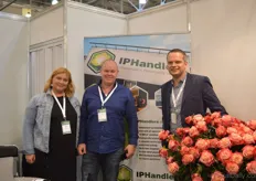 Tatiana Graham, Mark Loos and Martins Mazkalns of IPHandlers.