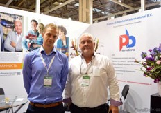 Oleg Koudachev and Arnold Koek of PB International.
