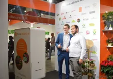 The photobooth of FloraHolland. At this photoboot, visitors can make a picture of themselves and put it easily on social media. The booth increases brand awareness as all growers are presented in the background.