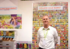 Roland Hillebrink of Holland Bulb Market, a Dutch supplier of bulbs.