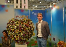 Bas van Mourik of Dekker chrysanten, a Dutch breeder of chrysanthemums.