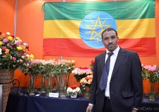 Ojige Osso Orcho of the Embassy of the Federal Democratic Republic of Ethiopia. According to him, Japan can be a great export market for the Ethiopian growers. Especially due to the recent direct flights from Ethiopia to Japan. These flights are still passengers flights, but according to Orcho, there will be cargo flights soon.