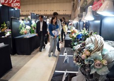 Also flower decorations were showcased.
