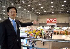Junichi Niibori, the Director of Reed Exhibitions Japan.