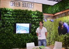 Filipe Saldarriaga of GreenBouquet. He grows Ruscus Israeli in a 5ha sized greenhouse in Colombia, Almost 100% of the production goes to the United States, and a little to Canada.