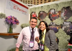 The team of El Pandero. They grow gypsophila in a 10 ha sized greenhouse in Colombia. They export to the Us, Canada, Ireland and Puerto Rico.
