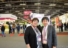 Elena Zarubina of Flowers Expo Moscow and Satoshi Watanabe of Reed exhibitions Japan were also visiting the show.