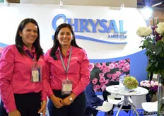Maria Teresa Ortegon and Alejandro Rodriguez of Chrysal.