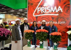 The team of Prisma with visitors.