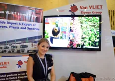 Angie Virguez Cortissoz of Van VLIET Colombia.