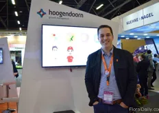 Juan Gonzalez of Hoogendoorn. He was at the show to find new Colombian customers.