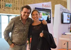 Edwin Smit and Renée Snijders from Ideavelop visited the Proflora.